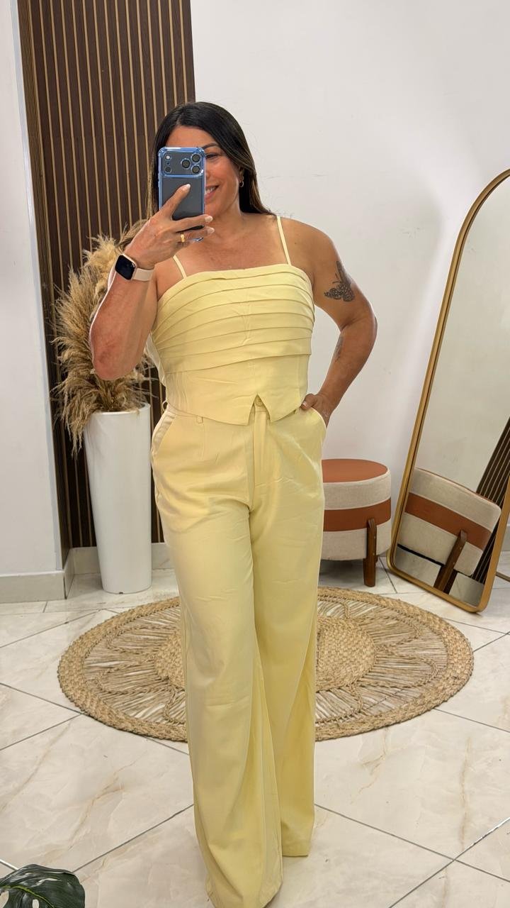 Conjunto Alfaiataria Plissado - Imagem 2