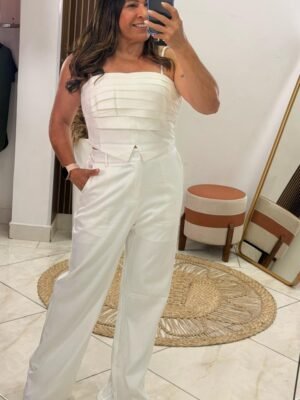 Conjunto Alfaiataria Plissado